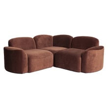 Cami Chenille Left Corner Lounge Chair